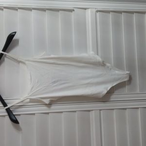 Women's white bodysuit
